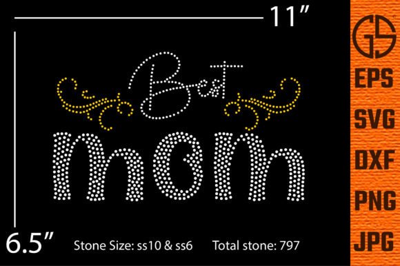 Best Mom Rhinestone Template: A Designer’s Review