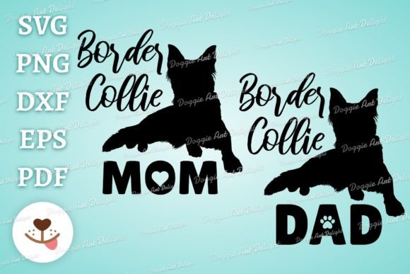 Border Collie Mom Dad: A Designer’s Embroidery Review