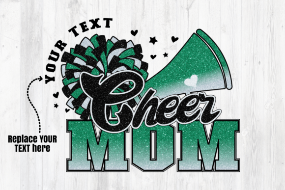 Cheer Mom Green White Sublimation: A Designer’s Review