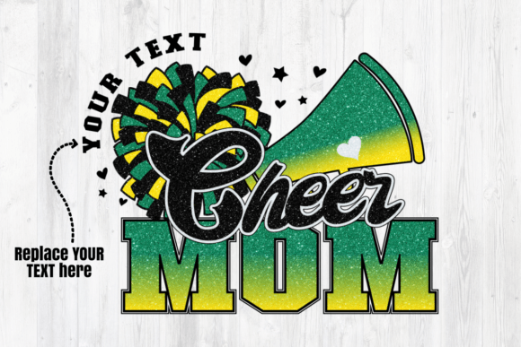 Cheer Mom Green Yellow Sublimation: A Designer’s Review