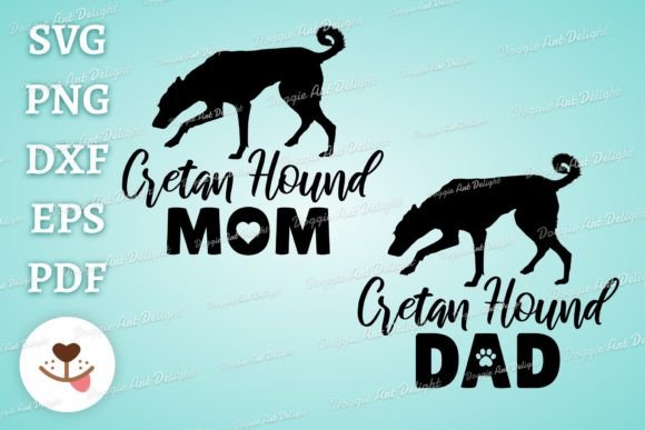 Cretan Hound Mom & Dad: An Embroidery Review