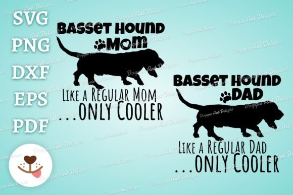 Funny Basset Hound Dog Mom Dad: Embroidery Review