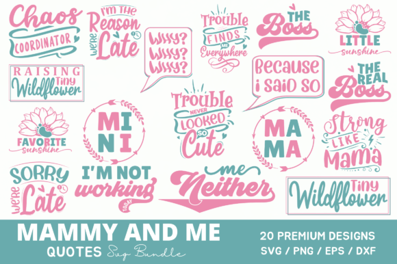 Mammy and Me SVG Bundle: A Designer’s Review