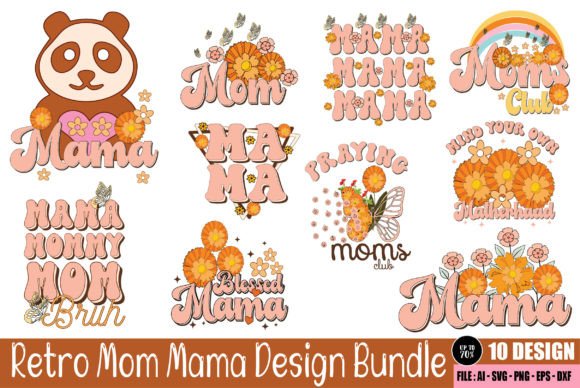 Retro Mom Mama Design Bundle: A Stitcher’s Review
