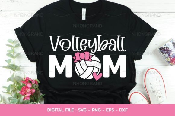 Volleyball Mom Cute with Heart: Embroidery Review