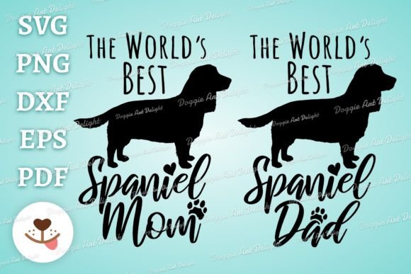 World's Best Spaniel Mom Dad: Embroidery Review